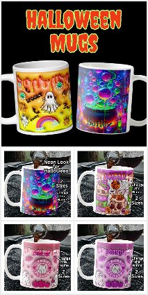 Halloween Coffee Mugs