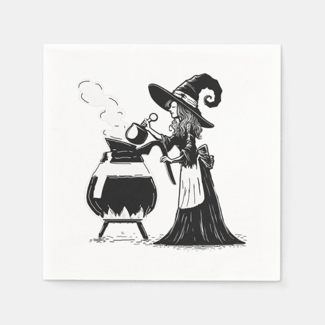 Halloween Coffee Napkins (Front)