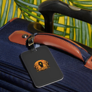 Halloween Coffin Beware Pumpkin Horror Design_1 Luggage Tag
