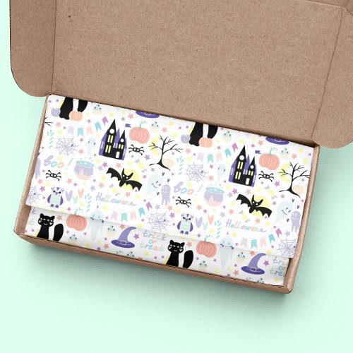 Halloween Colorful Business Tissue Paper