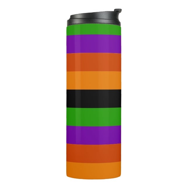 Halloween Colors Witch  Thermal Tumbler (Rotated Left)