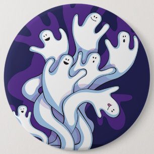 Halloween Colossal, 6 Inch Round Button