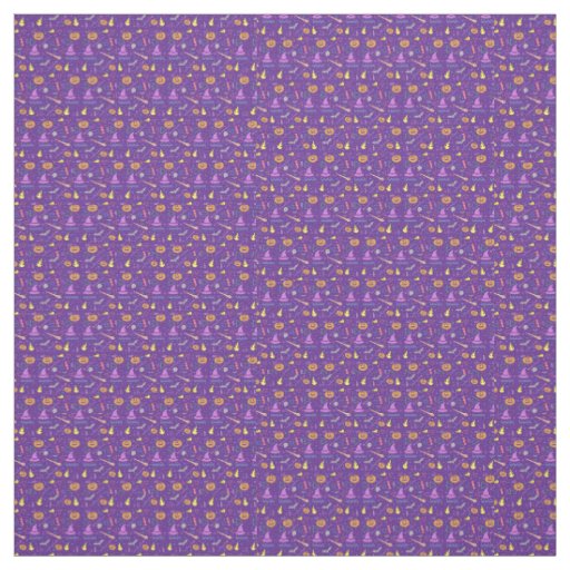 Halloween Combed Cotton Fabric