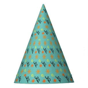 Halloween Confetti Party Hat