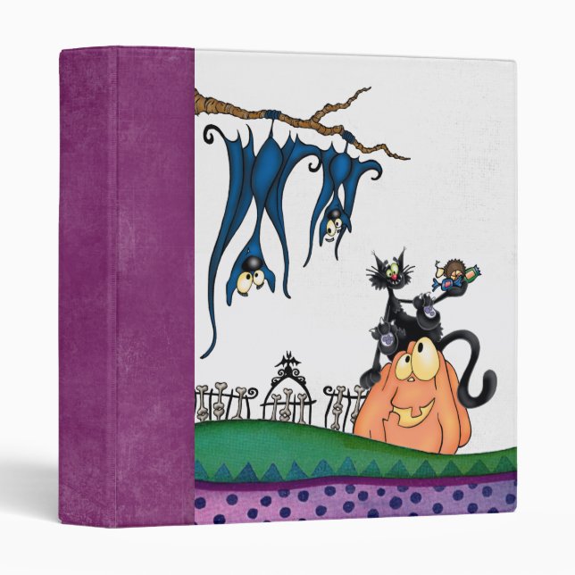 Halloween cook book binder (Front/Spine)
