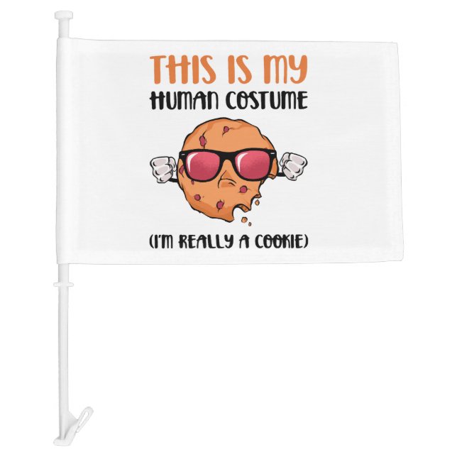 Halloween Cookie Car Flag (Front)
