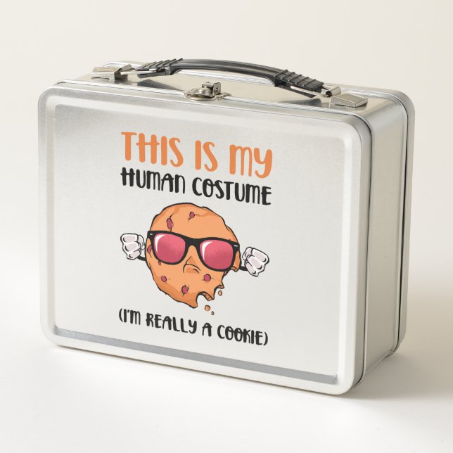 Halloween Cookie Metal Lunch Box (Front)
