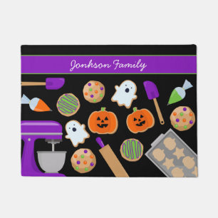 HALLOWEEN COOKIES PARTY DOORMAT