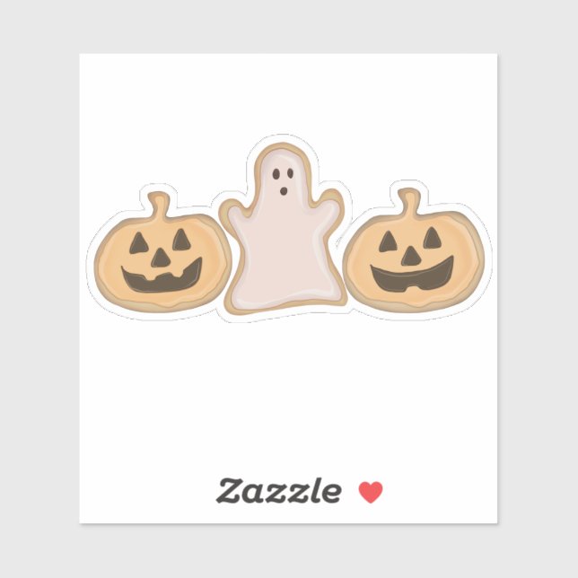 Halloween cookies sticker (Sheet)