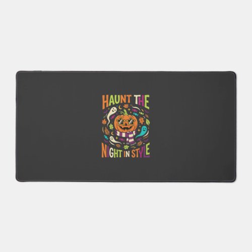 Halloween Cool Jack Lantern Desk Mat