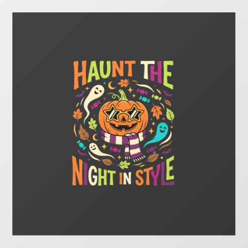 Halloween Cool Jack Lantern Floor Decals