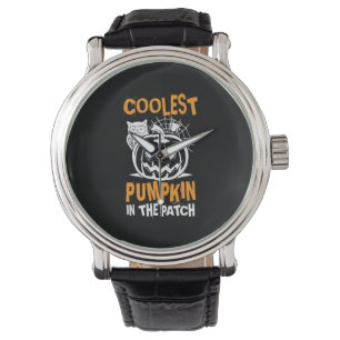 Halloween Coolest Pumpkin In The Patch Birthday Watch