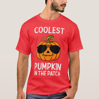 Halloween Coolest Pumpkin In The Patch Boys Girls T-Shirt
