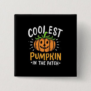 Halloween Coolest Pumpkin In The Patch Button