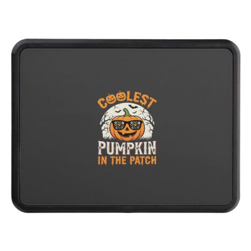 Halloween Coolest Pumpkin in the Patch Design Hitch Cover