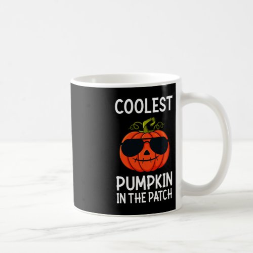 Halloween Coolest Pumpkin In The Patch Fun Boys Gi Coffee Mug