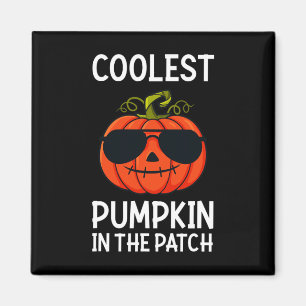 Halloween Coolest Pumpkin In The Patch Fun Boys Gi Magnet
