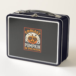 Halloween Coolest Pumpkin in the Patch Sunglasses  Metal Lunch Box