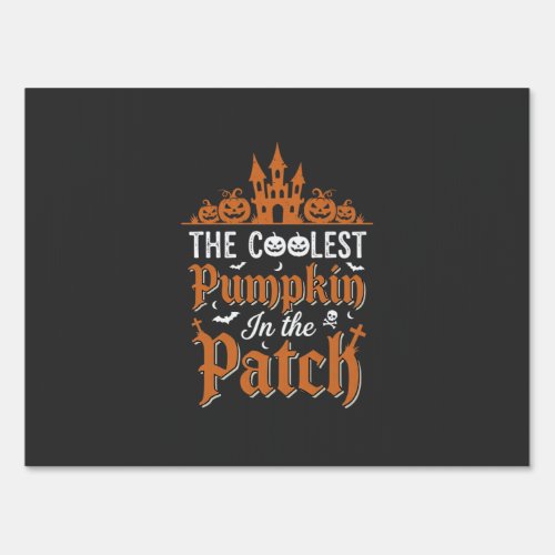 Halloween Coolest Pumpkin in the Patch Vintage Des Sign