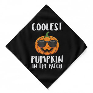 Halloween Coolest Pumpkin Patch Costume Men Boys K Bandana