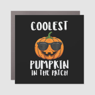 Halloween Coolest Pumpkin Patch Costume Men Boys K Car Magnet