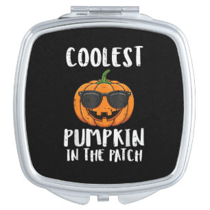 Halloween Coolest Pumpkin Patch Costume Men Boys K Compact Mirror