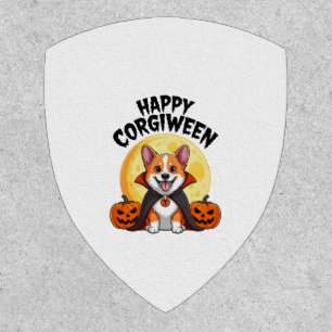 Halloween Corgiween, Spooky Corgi Dog Patch