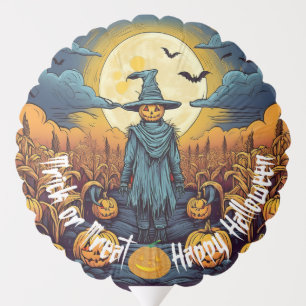 Halloween Corn Field & Scare Crow Balloon