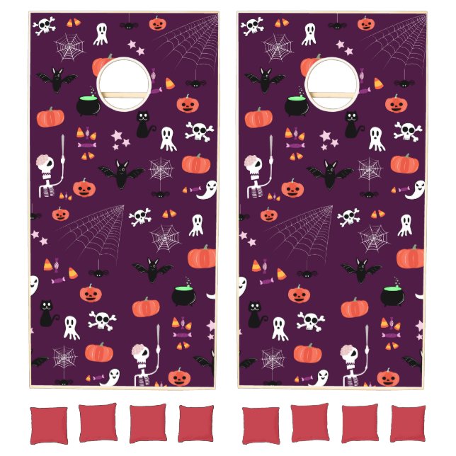 Halloween Cornhole Set (Set)