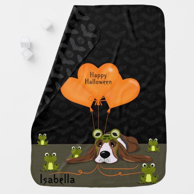 Halloween Costume Baby Blanket (In Situ)