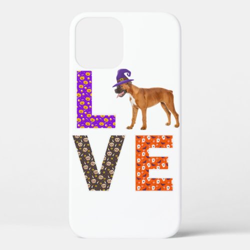 Halloween Costume Boxer Dog Lover Dog Pet Owner iPhone 12 Pro Case