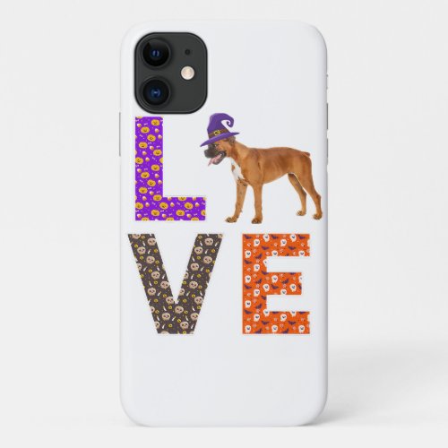 Halloween Costume Boxer Dog Lover Dog Pet Owner iPhone 11 Case