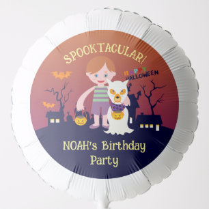 Halloween Costume Boy Birthday Party  Balloon