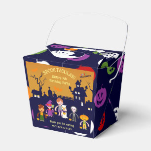 Halloween Costume Boy Birthday Party Favor Boxes