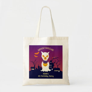 Halloween Costume Boy Birthday Party Tote Bag