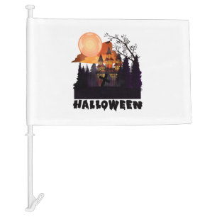Halloween costume                     car flag