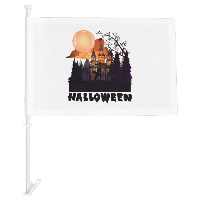 Halloween costume                     car flag (Front)