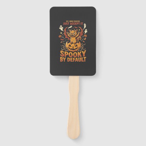 Halloween Costume Chaos Hand Fan