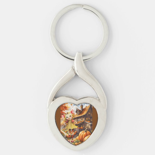 Halloween Costume Considerations Keychain (Front)
