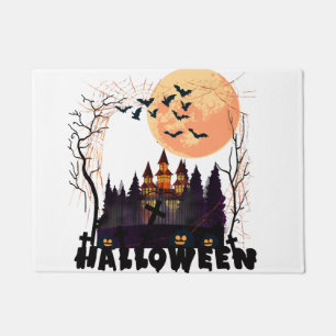 Halloween costume doormat