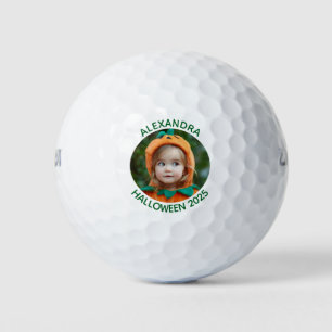 Halloween Costume Family Photo Golf Balls