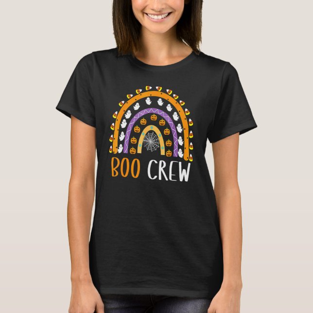 Halloween Costume For Kids Kinder Boo Crew Kinderg T-Shirt (Front)