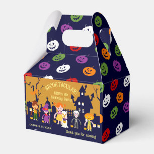 Halloween Costume Girl Birthday Party Favor Boxes