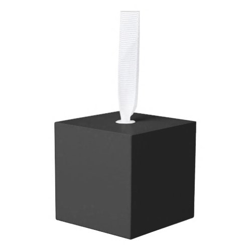 Halloween Costume Haunted Castle Vector Design Cube Ornament