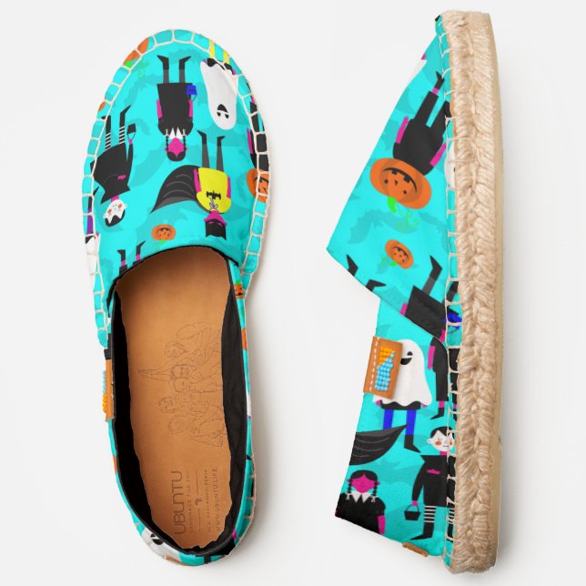 halloween costume kids mime bats  espadrilles (Side)
