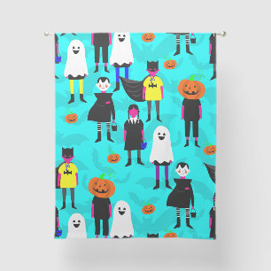 halloween costume kids mime bats sheer curtains