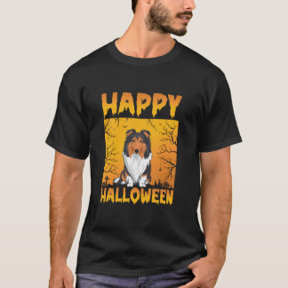 Halloween Costume Men Women Kids Funny Rough Colli T-Shirt