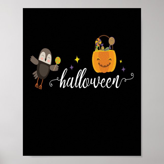 Halloween Costume Monster Ghost Poster (Front)