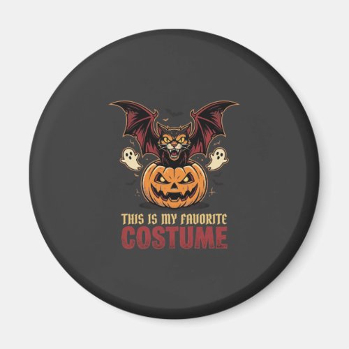 Halloween Costume Monster Pumpkin Gothic Vector De Magnet
