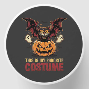 Halloween Costume Monster Pumpkin Gothic Vector De Mini Candle Favors